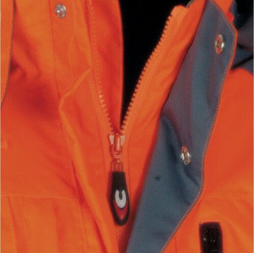 Cazadora de alta visibilidad Mod. RESCUE (Clase 3) Naranja Fluor Talla 48