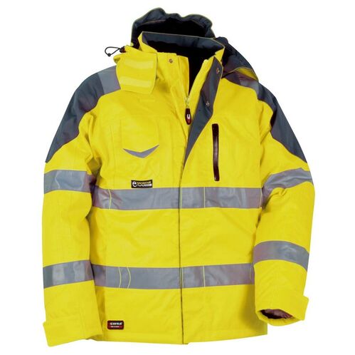 Cazadora de alta visibilidad Mod. RESCUE (Clase 3) Amarillo Fluor Talla 58