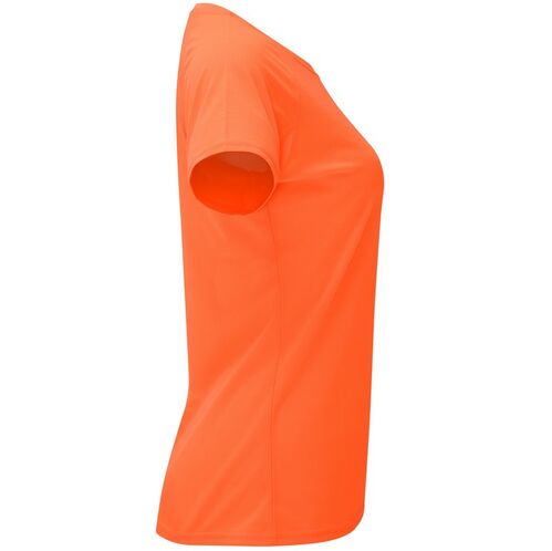 Camiseta técnica Mod. BAHRAIN WOMAN (223) Naranja Flúor Talla L