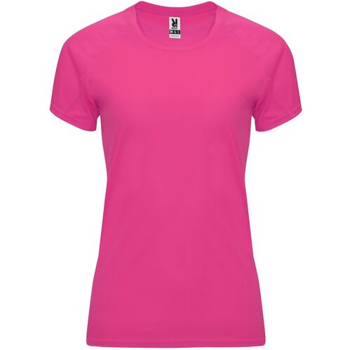 Camiseta tcnica Mod. BAHRAIN WOMAN (228) Rosa Flor Talla S