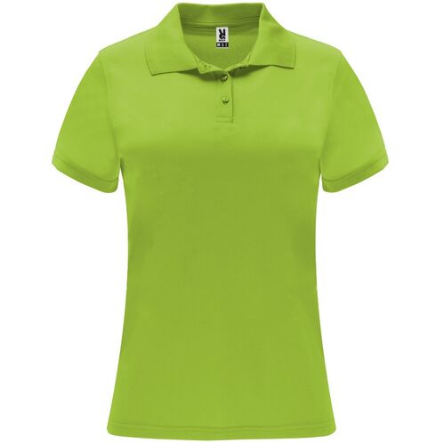 Polo tcnico de mujer Mod. MONZHA WOMAN (225) Lima Talla S