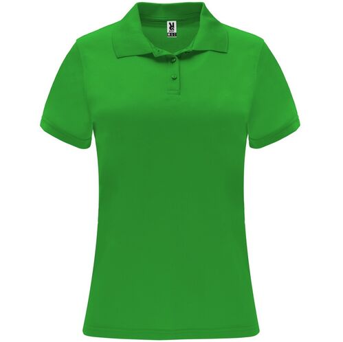 Polo tcnico de mujer Mod. MONZHA WOMAN (226) Verde Helecho  Talla S