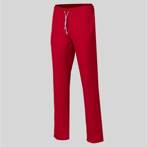 Pantaln de microfribra con cordn (105) Rojo Talla XS