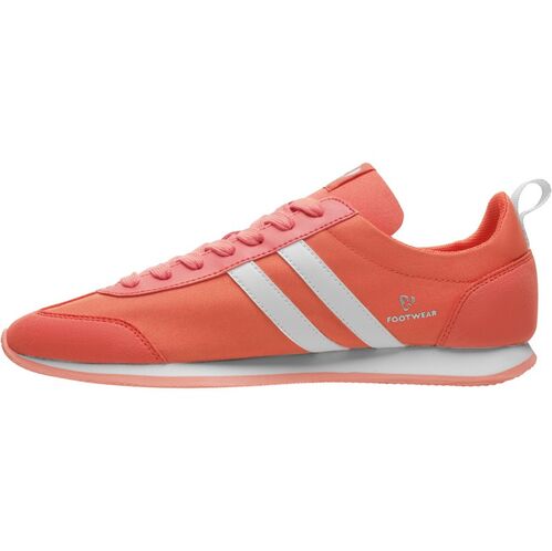 Zapatilla estilo retro Mod. NADAL INFANTIL (120/01) Coral / Blanco Talla 34