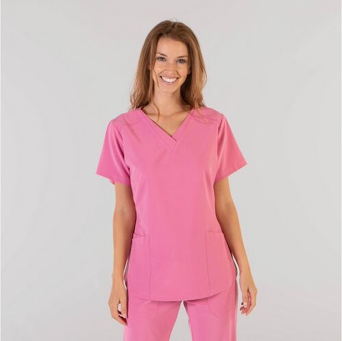 Casaca sanitaria Mod. ROSALIA (106) Rosa Talla XL