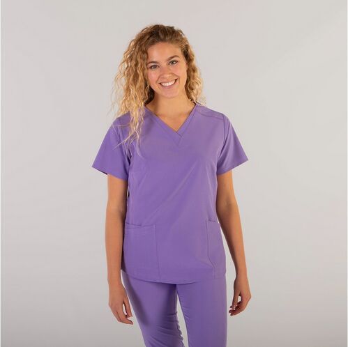 Casaca sanitaria Mod. ROSALIA (123) Lila Talla XXL