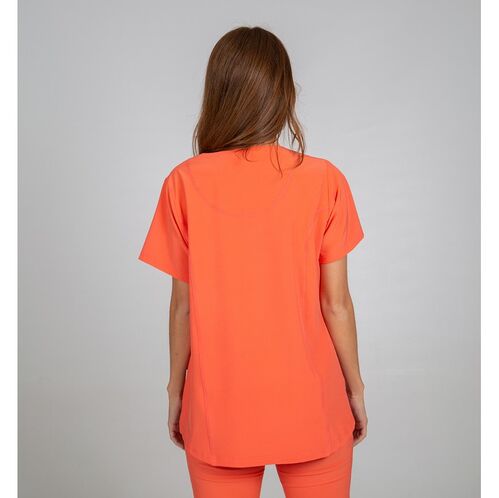 Casaca sanitaria Mod. ROSALIA (133) Plana Coral Talla L
