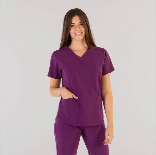 Casaca sanitaria Mod. ROSALIA (136) Morado Talla S