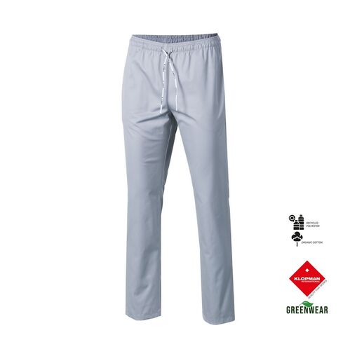 Pantalón para cocina unisex Mod. KLOPMAN (117) Gris Perla Talla L