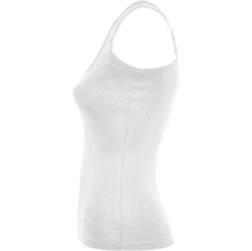 Camiseta de tirantes Mod. CAROLINA (01) Blanco Talla S