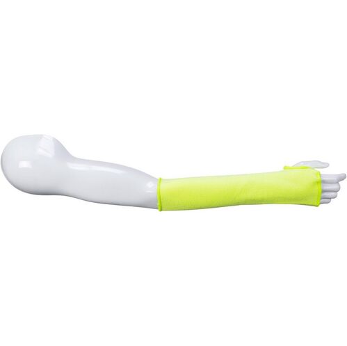 Manguito anticorte de 35 cms. Amarillo Fluor Talla nica