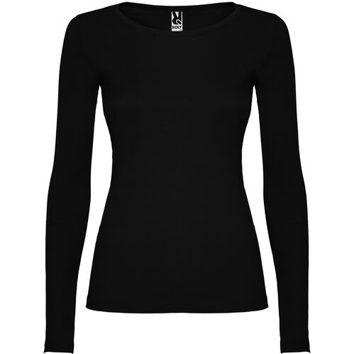 Camiseta unisex de manga larga Mod. EXTEME WOMAN (02) Negro Talla M