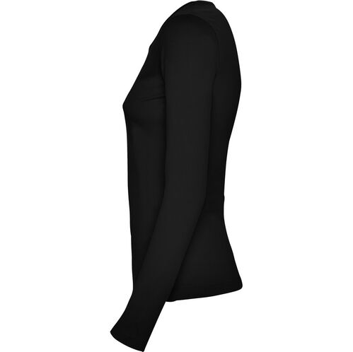 Camiseta unisex de manga larga Mod. EXTEME WOMAN (02) Negro Talla M