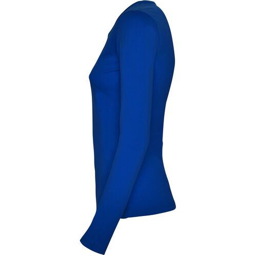 Camiseta unisex de manga larga Mod. EXTEME WOMAN (05) Azul Royal Talla S