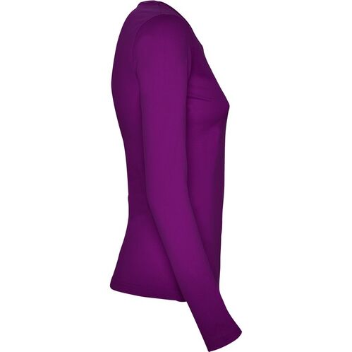 Camiseta unisex de manga larga Mod. EXTEME WOMAN (71) Púrpura  Talla XXL
