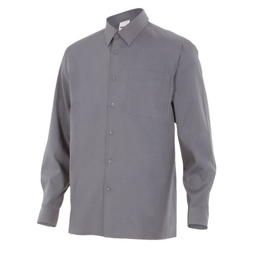 Camisa de manga larga Mod. 529 Gris (8) Talla S