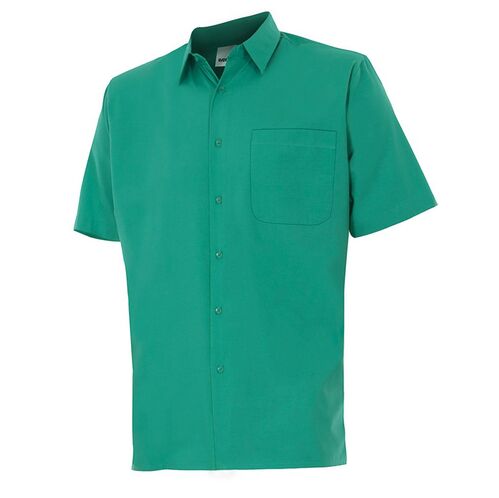 Camisa de manga corta Mod. 531 Verde (2) Talla S