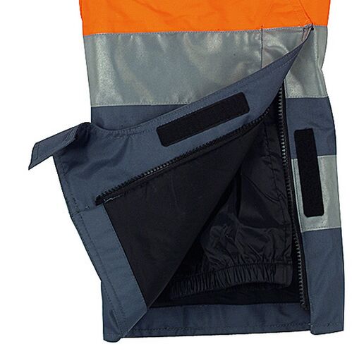 Pantaln trmico de alta visibilidad Mod. SAFE Naranja Fluor Talla 38