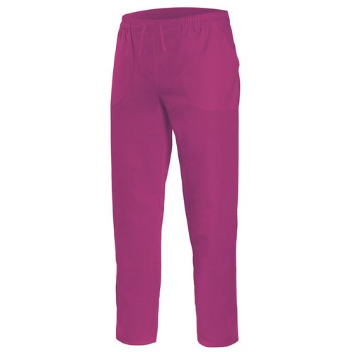 Pantaln sanitario con cierre de cintas Fucsia (23) Talla 2