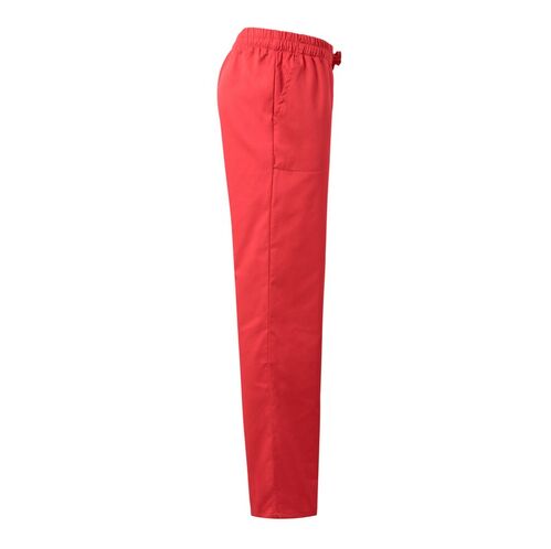 Pantalón sanitario con cierre de cintas Rojo Coral (24) Talla 6