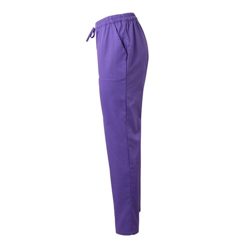 Pantaln sanitario con cierre de cintas Morado (26) Talla 6