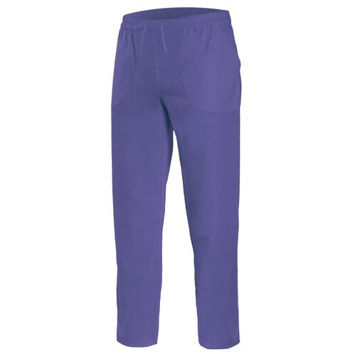 Pantaln sanitario con cierre de cintas Morado (26) Talla 6