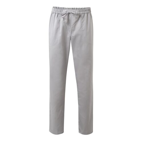 Pantalón sanitario con cierre de cintas Gris hielo (58) Talla 2