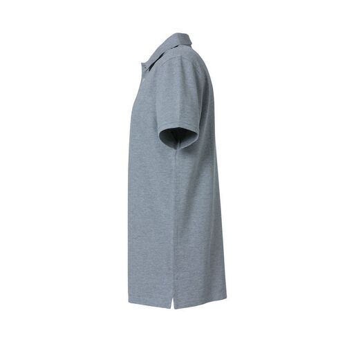Polo de caballero Mod. HEAVY PREMIUM Gris jaspeado (95) Talla S