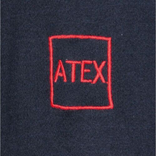 Sudadera ATEX Mod. COLIMA Azul Marino Talla XS