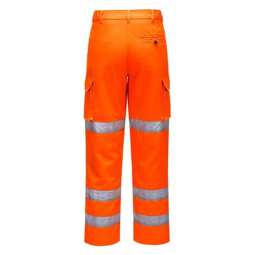 Pantaln de alta visibilidad para mujer Mod. LW71 Naranja Fluor Talla S