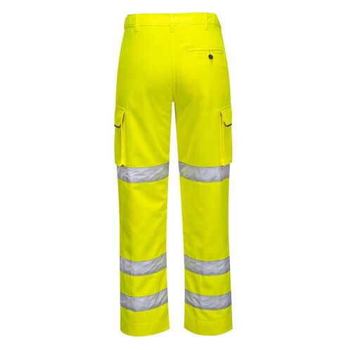 Pantaln de alta visibilidad para mujer Mod. LW71 Amarillo Fluor Talla XS