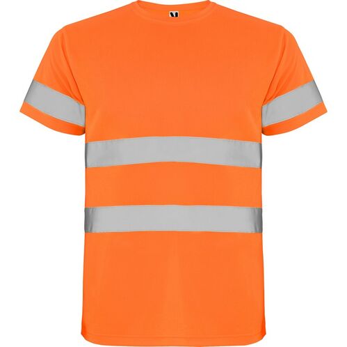 Camiseta de alta visibilidad Mod. DELTA Naranja Fluor Talla S