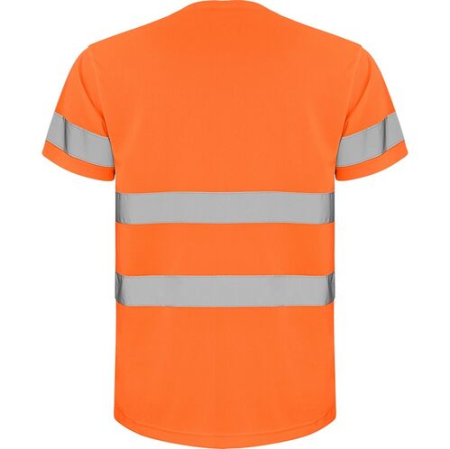 Camiseta de alta visibilidad Mod. DELTA Naranja Fluor Talla S