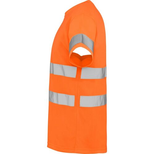 Camiseta de alta visibilidad Mod. DELTA Naranja Fluor Talla S