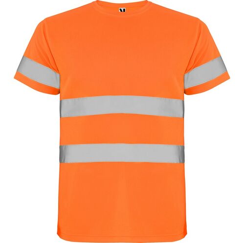 Camiseta de alta visibilidad Mod. DELTA Naranja Fluor Talla XXL