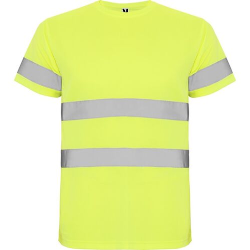 Camiseta de alta visibilidad Mod. DELTA Amarillo Fluor Talla S