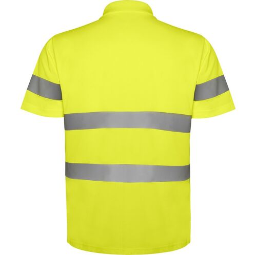 Polo de alta visibilidad Mod. POLARIS Amarillo Fluor Talla S