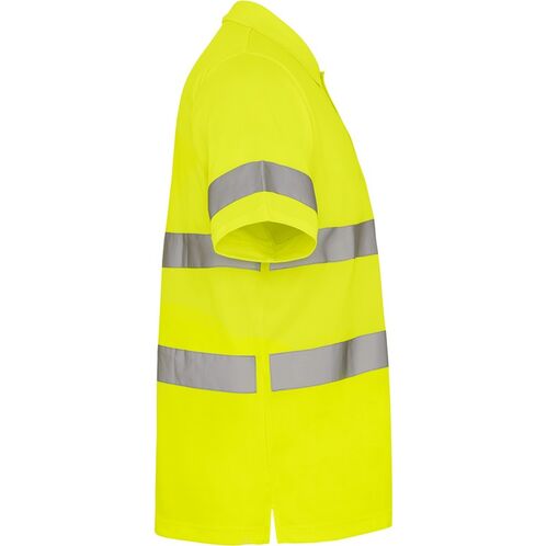 Polo de alta visibilidad Mod. POLARIS Amarillo Fluor Talla S