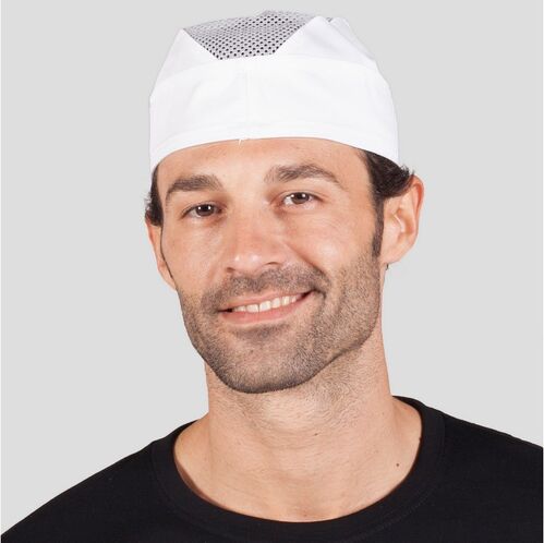 Gorro de cocinero (101) Blanco Talla M