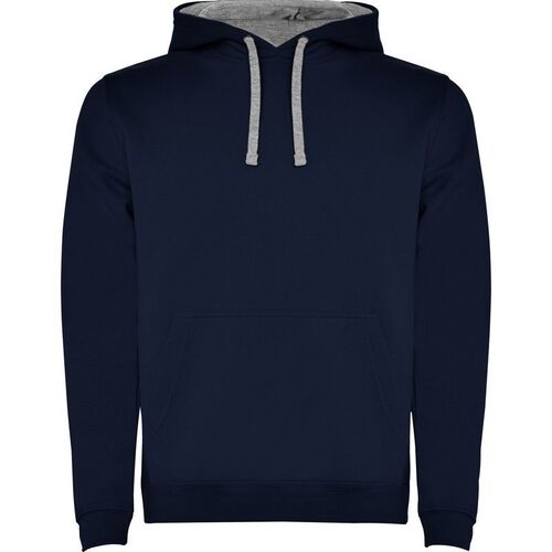 Sudadera Mod. URBAN (55/58) Azul Marino / Gis Talla S