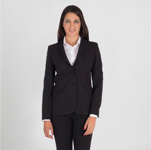 Americana de seora Slim Fit Serie MAXIMA (001) Negro Talla 36