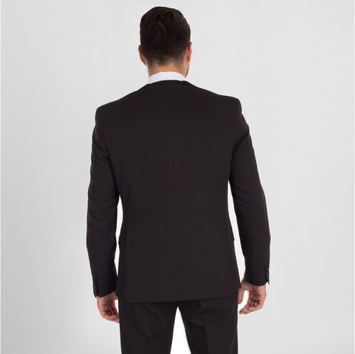 Americana de caballero Slim Fit Serie MAXIMA (001) Negro Talla 50