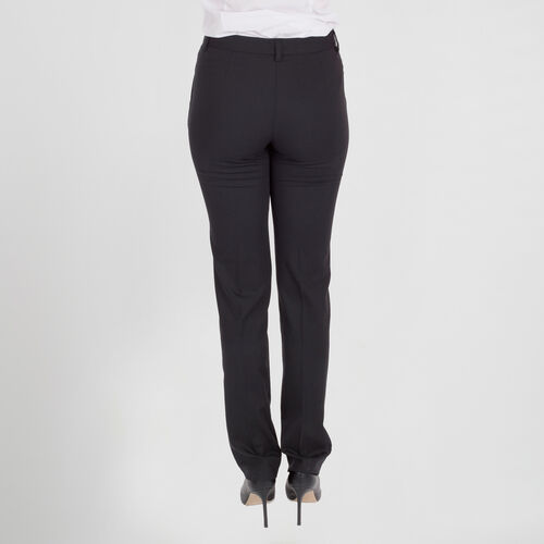 Pantaln de traje para mujer Mod. TRIVIAL (001) Negro Talla 38