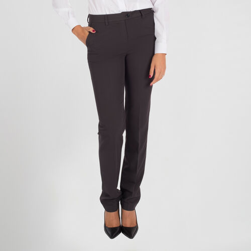 Pantalón de traje para mujer Mod. TRIVIAL (139) Gris Marengo Talla 42