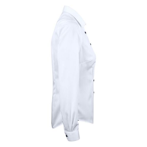 Camisa de seora Mod. RED BOW 20 WOMAN (1066) White/Navy Talla XS