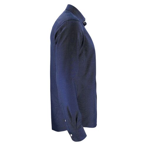 Camisa de caballero Mod. PURPLE BOW 49 SLIM (601) Marino/Blanco Talla XXL