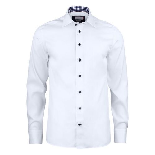 Camisa de caballero Mod. RED BOW 20 SLIM (1066) White/Navy Talla S