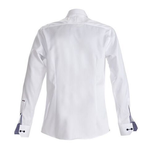 Camisa de caballero Mod. RED BOW 20 SLIM (1066) White/Navy Talla S
