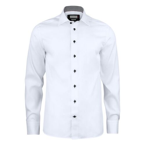 Camisa de caballero Mod. RED BOW 20 SLIM (109) White/Black Talla S