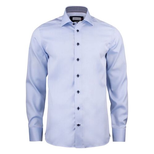 Camisa de caballero Mod. RED BOW 20 SLIM (5066) Sky blue/Navy Talla S